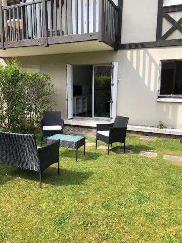 Magnifique 2P En Rez-De-Jardin Oriente Sud A 2 Pas De La Plage Cabourg Eksteriør bilde